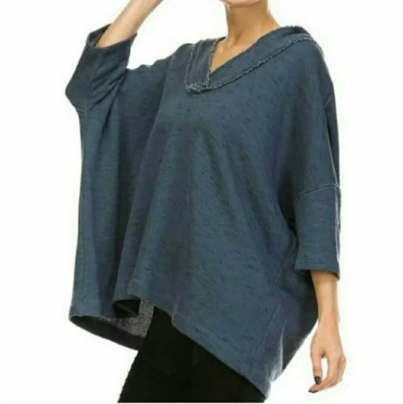 MONO B OVERSIZED TOP - Picture 2 of 3